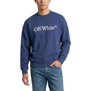 Off-White™ Mens  Virgil Skate Crewneck Sweatshirt, Blue
